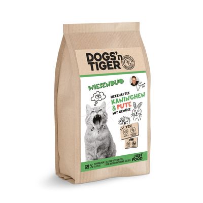 Dogs’n Tiger Wiesendou, Katzenfutter, Kaninchen & Pute
