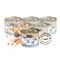 Dogs’n Tiger Freigeist Katzenfutter, Huhn, Lachs & Möhre 6x 200g