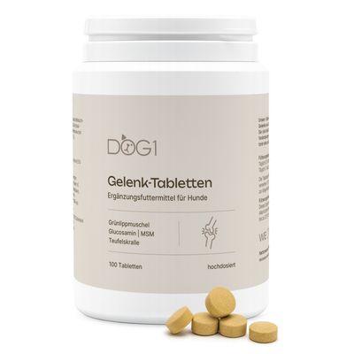 DOG1 Gelenktabletten für Hunde