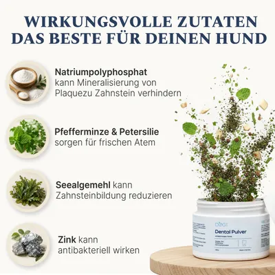 DOG1 Dental Pulver für Hunde DOG1 Dental Pulver für Hunde
