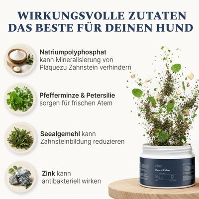 DOG1 Dental Pulver für Hunde