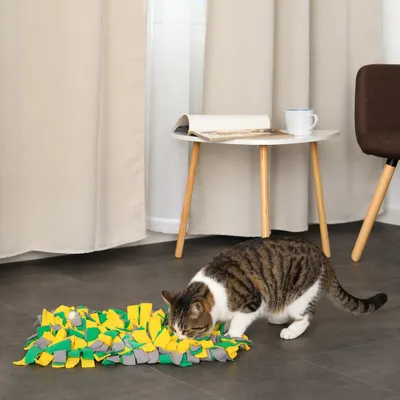 lionto tapis de fouille pour chat, anti-stress et stimulant mental