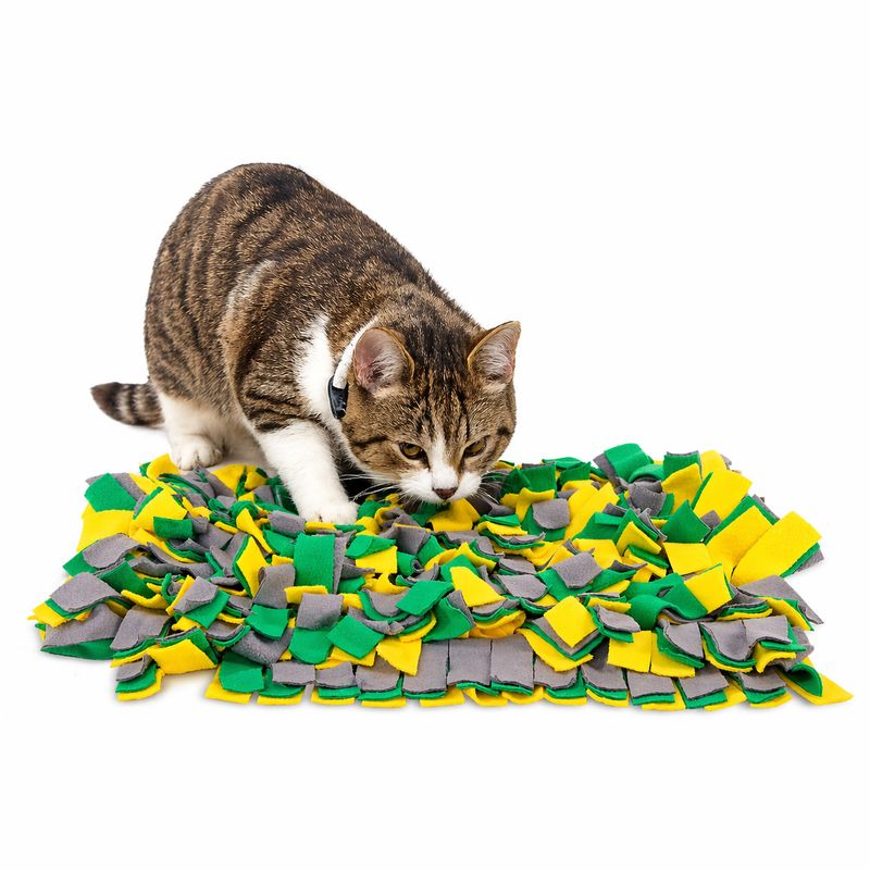 lionto tapis de fouille pour chat, anti-stress et stimulant mental
