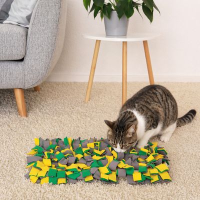 lionto tapis de fouille pour chat, anti-stress et stimulant mental