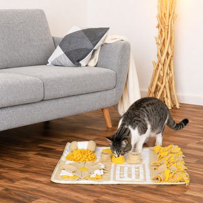 lionto Schnüffelmatte für Katzen, Anti-Stress und mentale Beschäftigung