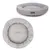 lionto panier rond pour chat en forme de donut, doux et lavable
