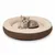 lionto Donut-Katzenbett rund, weich, waschbar und rutschfest lionto Donut-Katzenbett rund, weich, waschbar und rutschfest