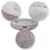lionto panier rond pour chat en forme de donut, doux et lavable