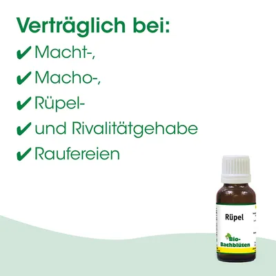 Bio-Bachblüten Rüpel