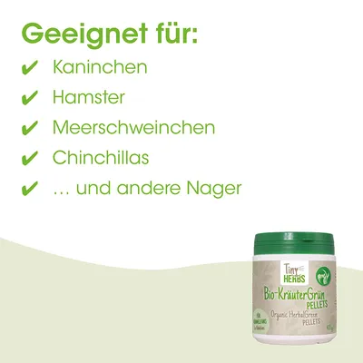 TinyHerbs Bio-KräuterGrün Pellets