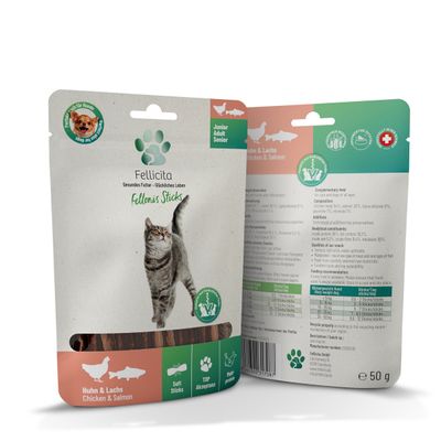 Fellicita Fellonis Sticks Huhn & Lachs