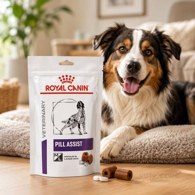 ROYAL CANIN   Veterinary Pill Assist   Chien Moyen et Grand - 224 g