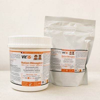Pack Vit'i5 Ration Ménagère - Pot 600 g + Écorecharge 600 g