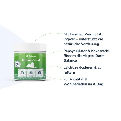 felmo KräuterVital für Hunde (120g)