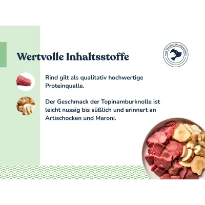 felmo Premium Nassfutter mit Rind für Hunde (6x400g)