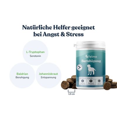felmo Beruhigungs-Snacks für Hunde (180g)