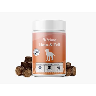 felmo Haut- & Fell-Snacks für Hunde (180g)