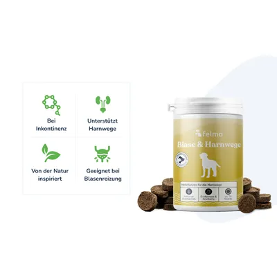 felmo Blasen- & Nieren-Snacks für Hunde (180g)