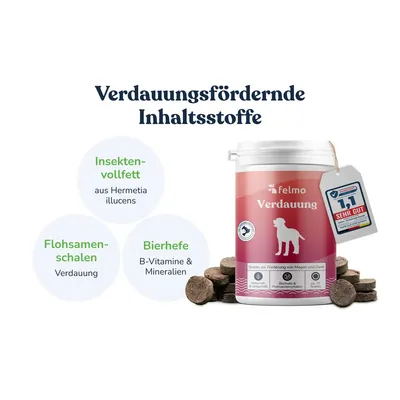felmo Verdauungs-Snacks für Hunde