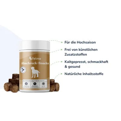 felmo Abschreck-Snacks für Hunde (180g) felmo Abschreck-Snacks für Hunde (180g)