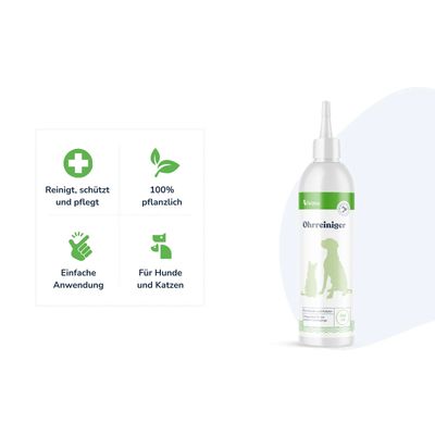 felmo Ohrreiniger für Hunde & Katzen (250ml)