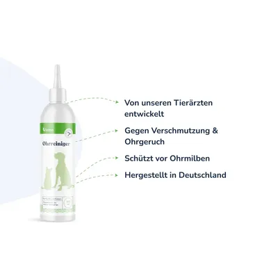 felmo Ohrreiniger für Hunde & Katzen (250ml)