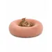 lionto Donut-Katzenbett rund, weich, waschbar und rutschfest