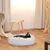 lionto panier rond pour chat en forme de donut, doux et antidérapant