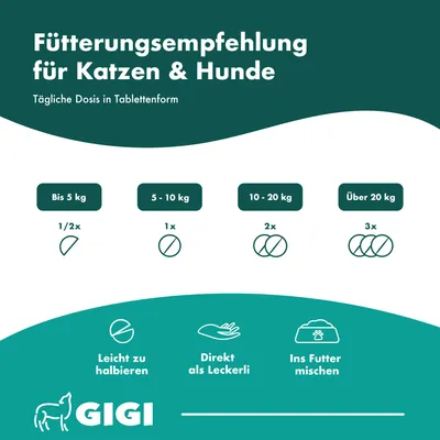Haut & Fell PRO+ Für Hunde und Katzen Mit Biotin GIGI VET Haut & Fell PRO+ Für Hunde und Katzen Mit Biotin GIGI VET