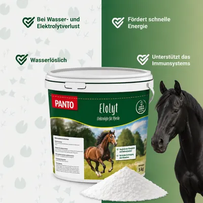 Panto EloLyt - Wasserlöslicher Ausgleich bei Elektrolytverlust 5kg Panto EloLyt - Wasserlöslicher Ausgleich bei Elektrolytverlust 5kg