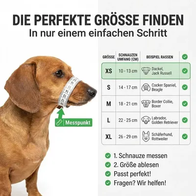 Nature Pet Softmaulkorb für Hunde aus Neopren