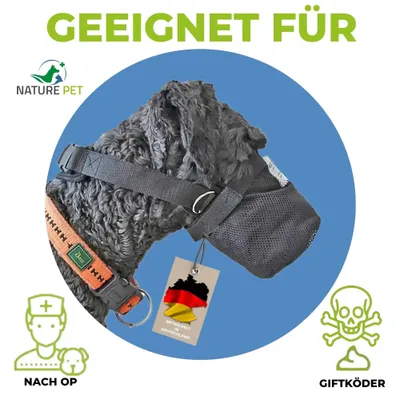 Nature Pet Giftköderschutz und Leckschutz für Hunde