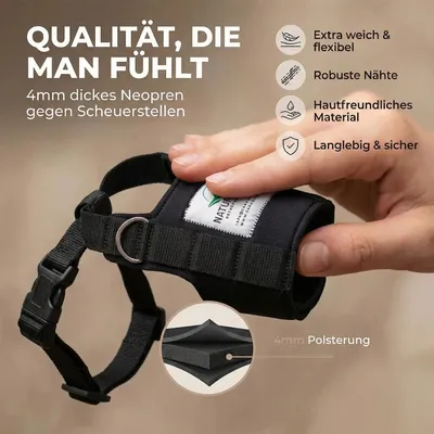 Nature Pet Softmaulkorb für Hunde aus Neopren