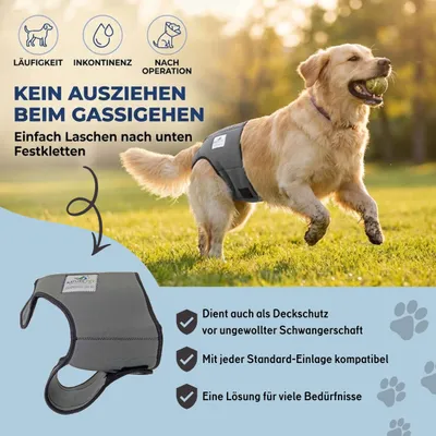 Nature Pet Läufigkeits- & Inkontinenzhose für Hunde Nature Pet Läufigkeits- & Inkontinenzhose für Hunde