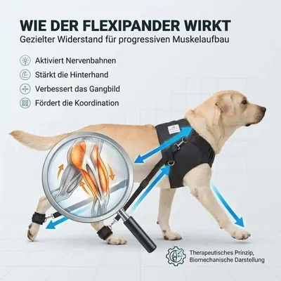 Hundeexpander Rehageschirr für Probleme an den Hinterläufen Hundeexpander Rehageschirr für Probleme an den Hinterläufen
