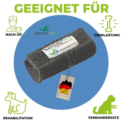 Elastische Handgelenkbandage für kleine Hunde