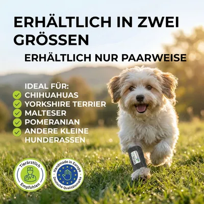 Elastische Handgelenkbandage für kleine Hunde