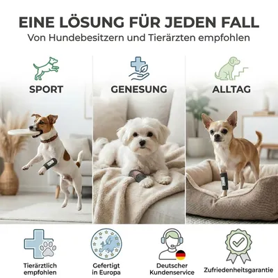 Elastische Handgelenkbandage für kleine Hunde
