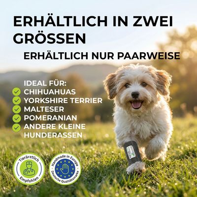 Elastische Handgelenkbandage für kleine Hunde