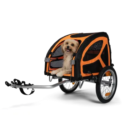 DogBus gefederter Fahrradanhänger