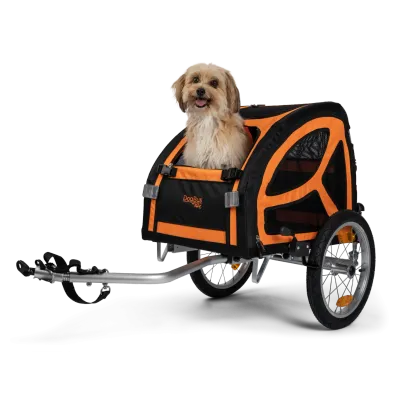 DogBus gefederter Fahrradanhänger