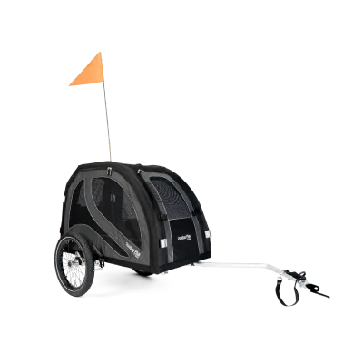 DogBus Plus gefederter Fahrradanhänger