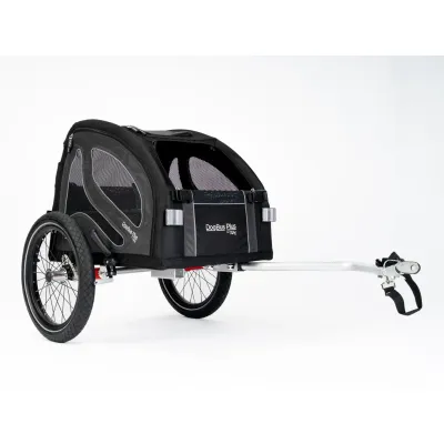 DogBus Plus gefederter Fahrradanhänger
