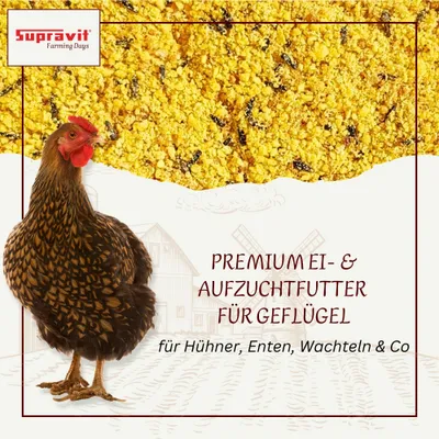 Supravit Aufzucht- & Eifutter für Geflügel Supravit Aufzucht- & Eifutter für Geflügel