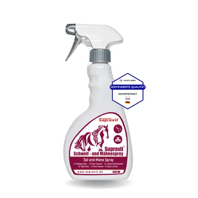 Supravit Schweif und Mähnenspray für Pferde