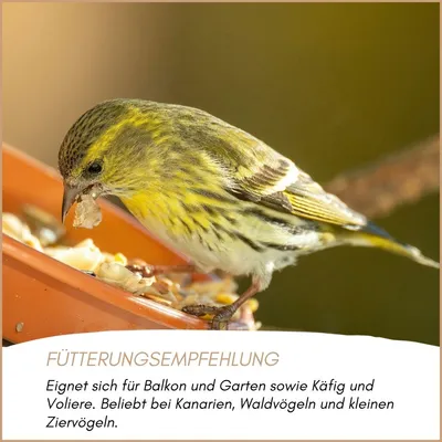 Supravit Kanarien- & Waldvogelfutter ohne Rübsen