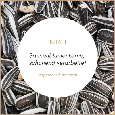 Supravit Sonnenblumenkerne gestreift für Vögel Supravit Sonnenblumenkerne gestreift für Vögel