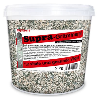Supravit Supra-Gritmineral Ergänzungsfutter für Vögel