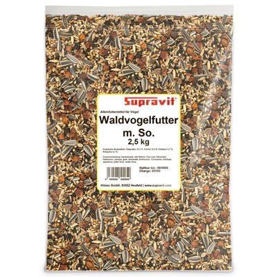 Supravit Waldvogelfutter mit Sonnenblumenkerne
