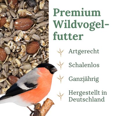 Orni Premium Streufutter Schalenlos für Wildvögel